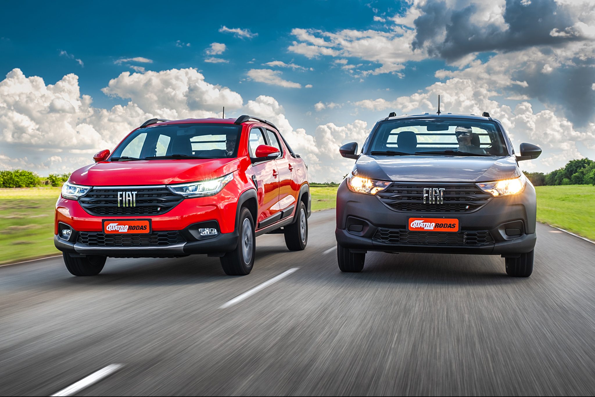 Novas Fiat Strada Volcano 1.3 cabine dupla e Endurance 1.4 cabine simples
