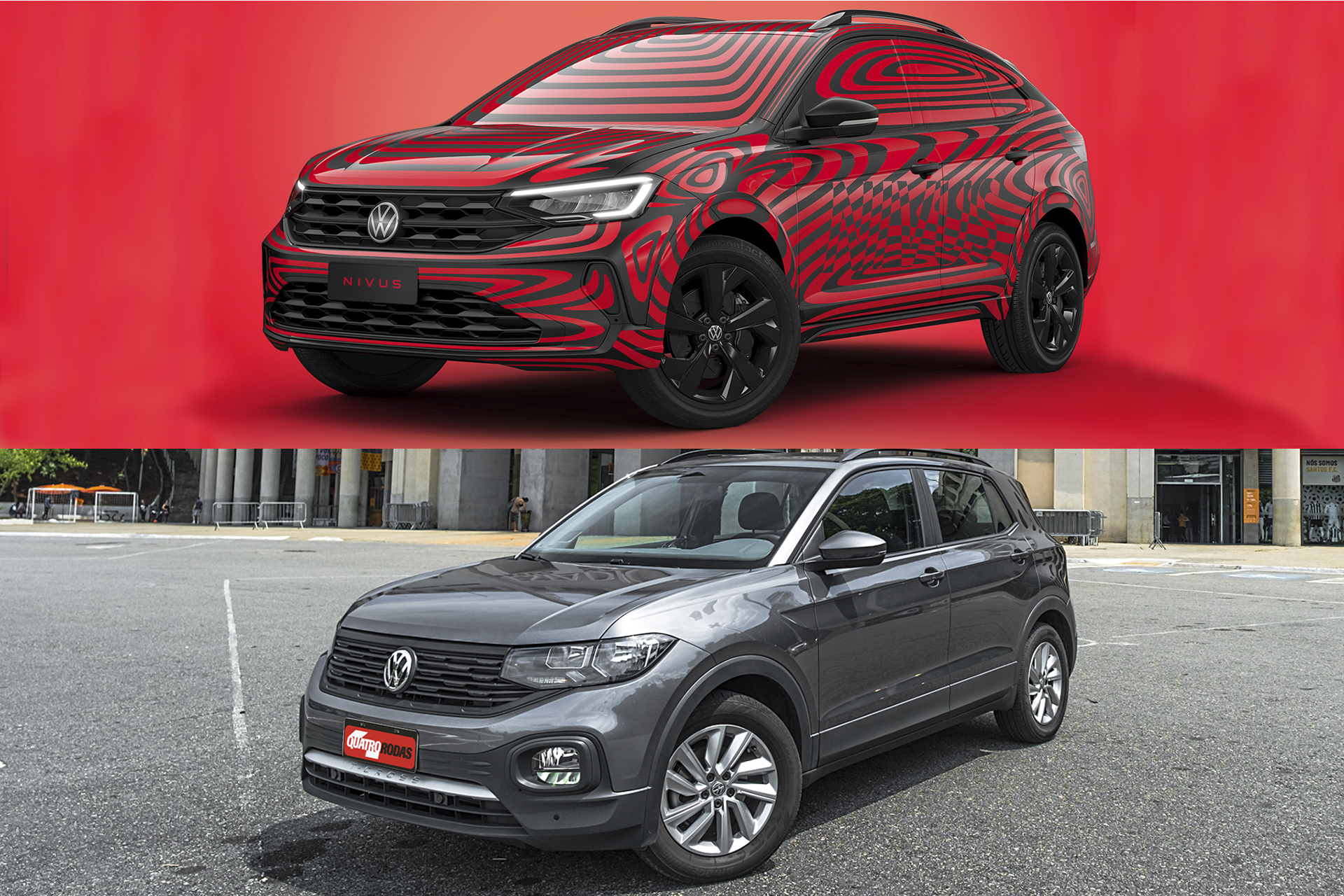 Comparativo: VW Nivus x T-Cross são rivais de berço. Qual leva a melhor?