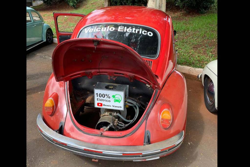 Fusca 100% elétrico