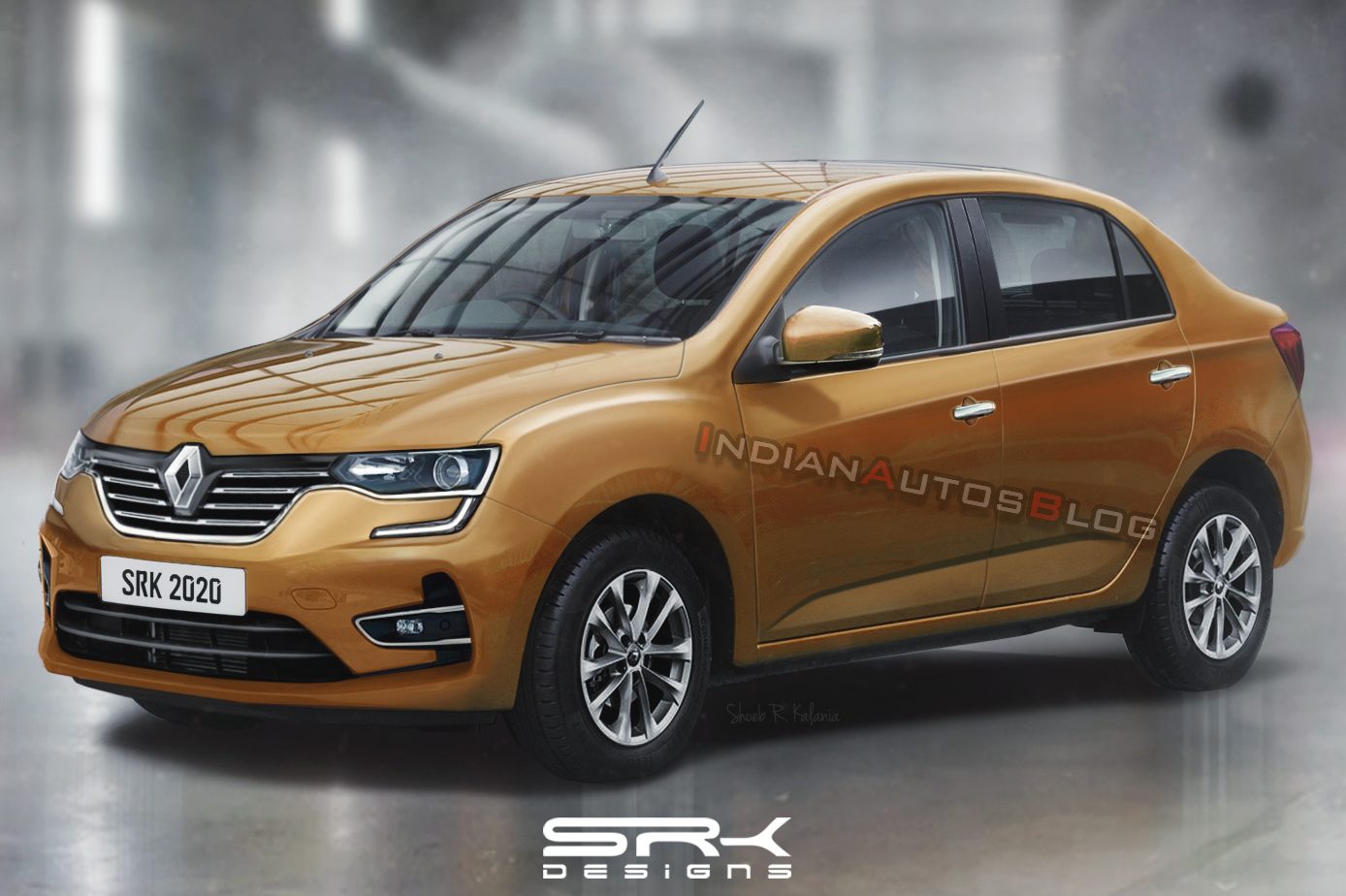 Sedã baseado no Renault Kwid