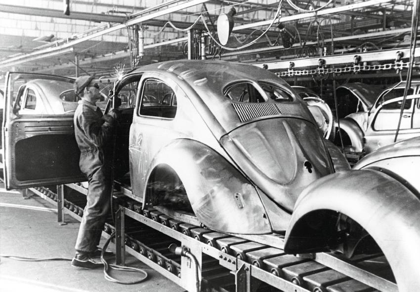 1947 VW Beetle production Wolfsburg