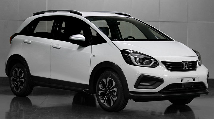 Novo Honda Fit Crosstar chinês Menos fofo, novo Honda Fit chinês dá a letra sobre como será o brasileiro