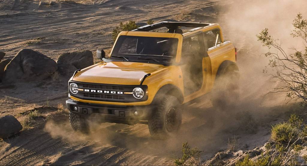 2021-Ford-Bronco-02 Ford Bronco está de volta com motores turbo para destronar o Jeep Wrangler