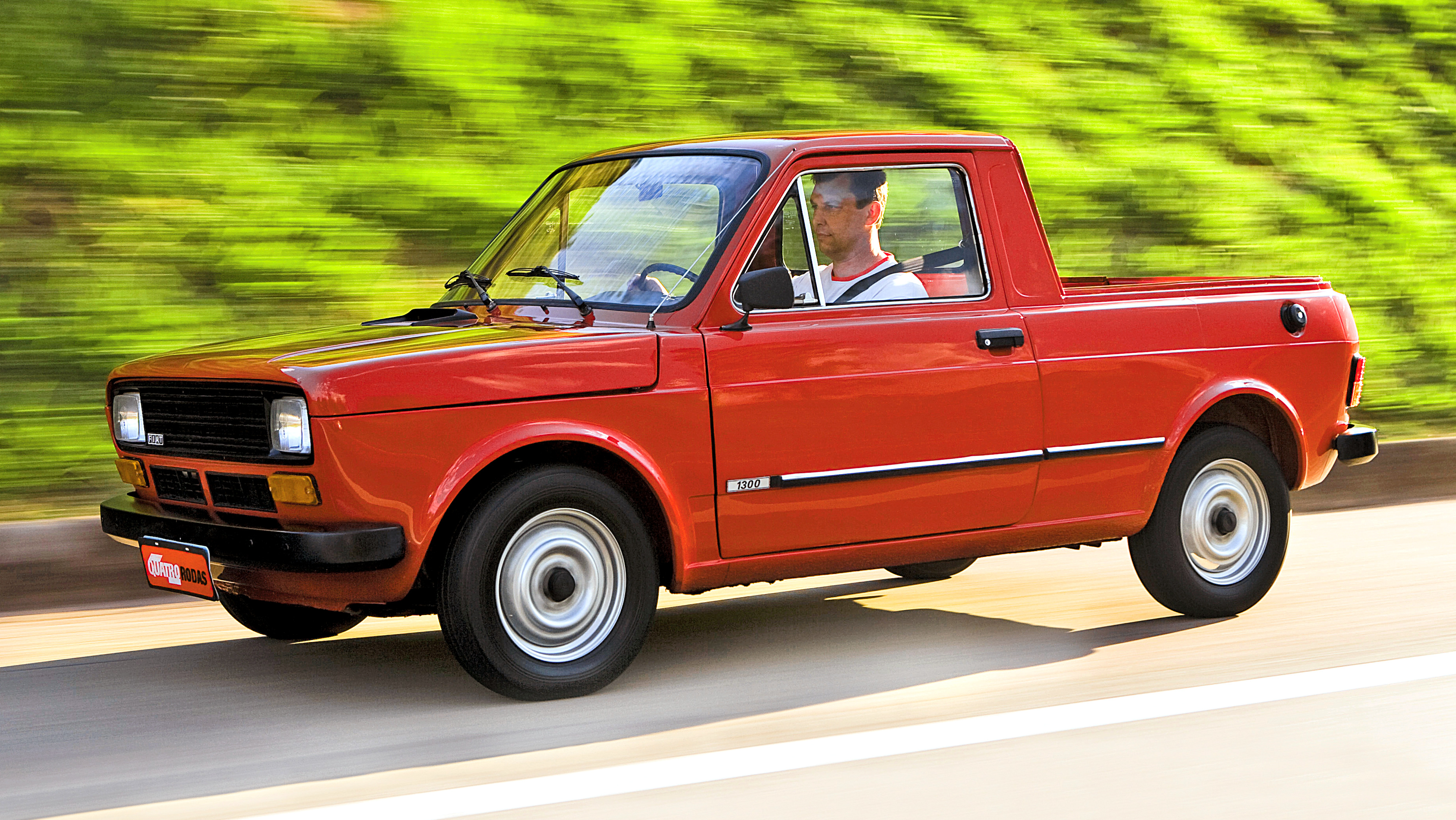 Fiat 147 Pick-up, foi a primeira picape comercializada no país (Foto Reprodução/Quatro Rodas)