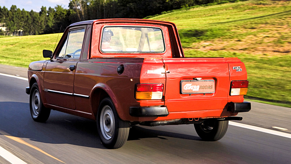 147 Pick-Up, modelo 1980 da Fiat, do mecânico paulista Marco Antônio Parma, testado pela revista Quatro Rodas.