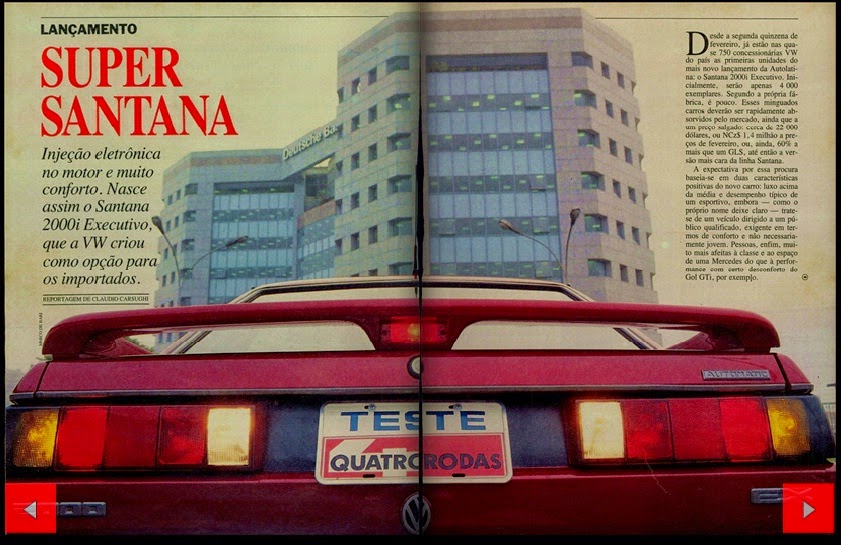 Motor do Santana Ex, modelo 1990 da Volkswagen, do administrador de empresas Werner Fleck.