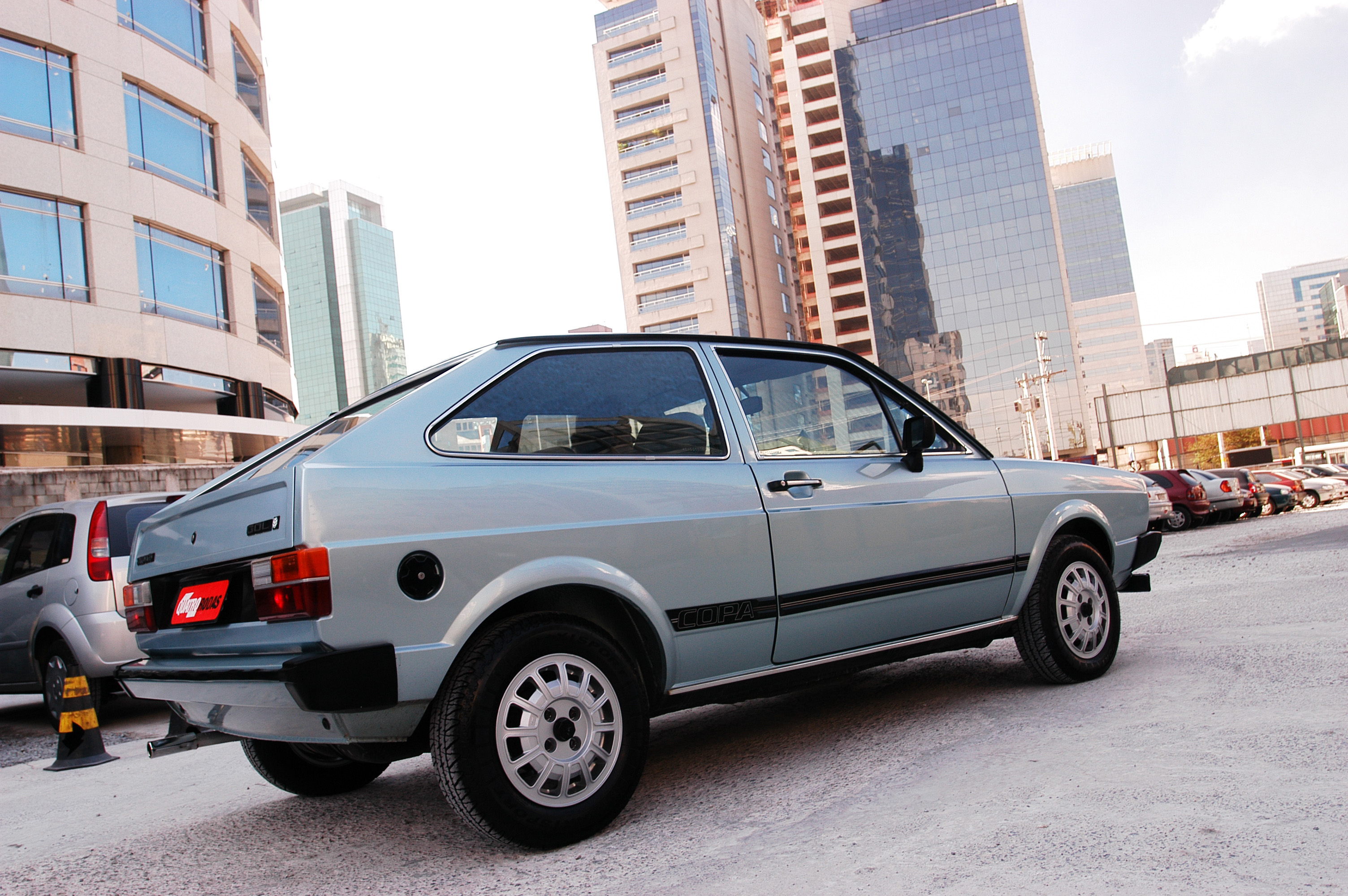 Gol Copa 1600, modelo 1982, série especial da Volkswagen, em homenagem à Copa do