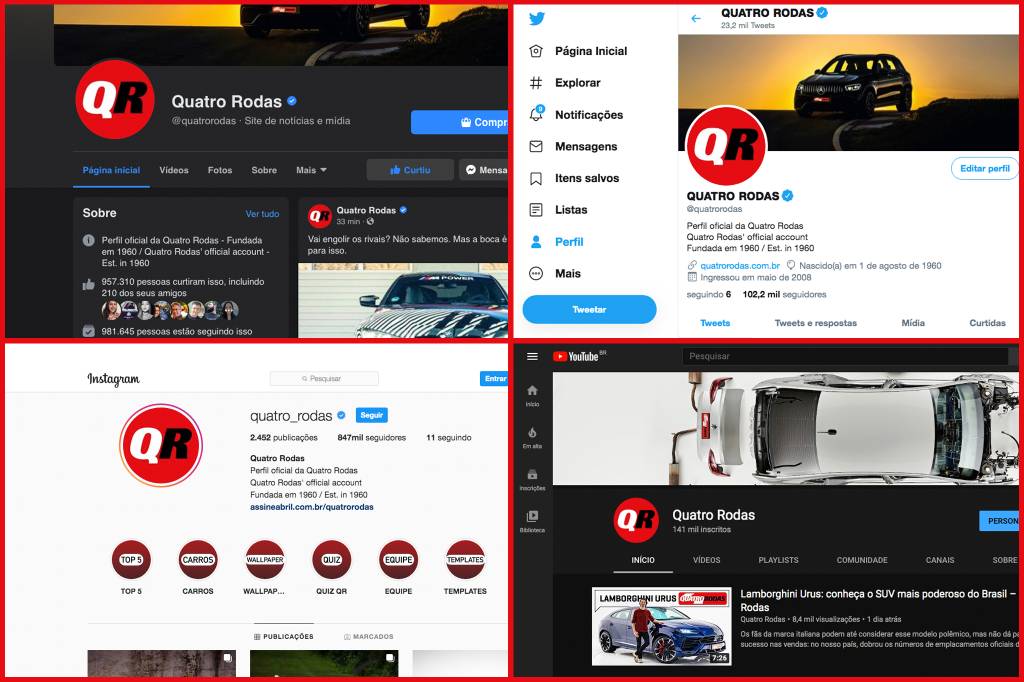 Novo logotipo redes sociais Novo logotipo redes sociais