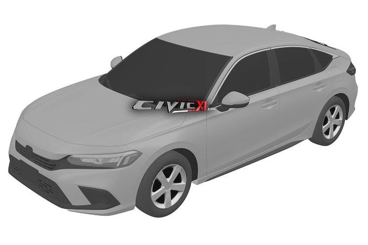 2022-honda-civic (2) Patentes revelam: nova geração do Honda Civic não será ousada como a atual