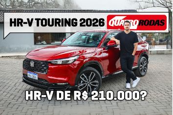 Honda HR-V 2026 muda pouco e é compacto com ESPAÇO (E PREÇO) de médio