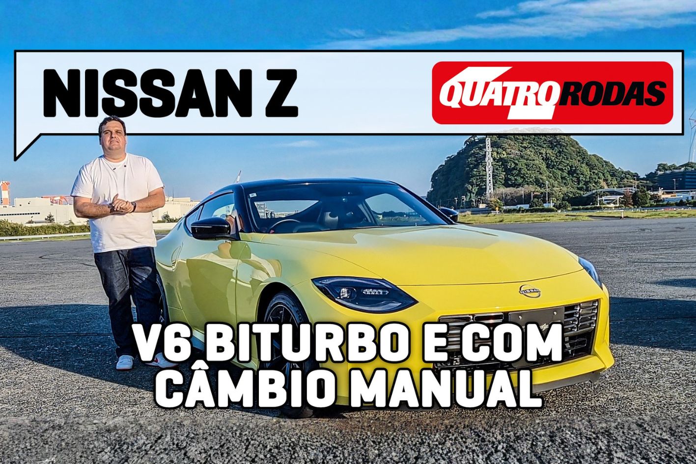 Nissan Z tem V6 biturbo e faria sucesso no Brasil contra o Golf GTI, Civic Type R e GR Corolla