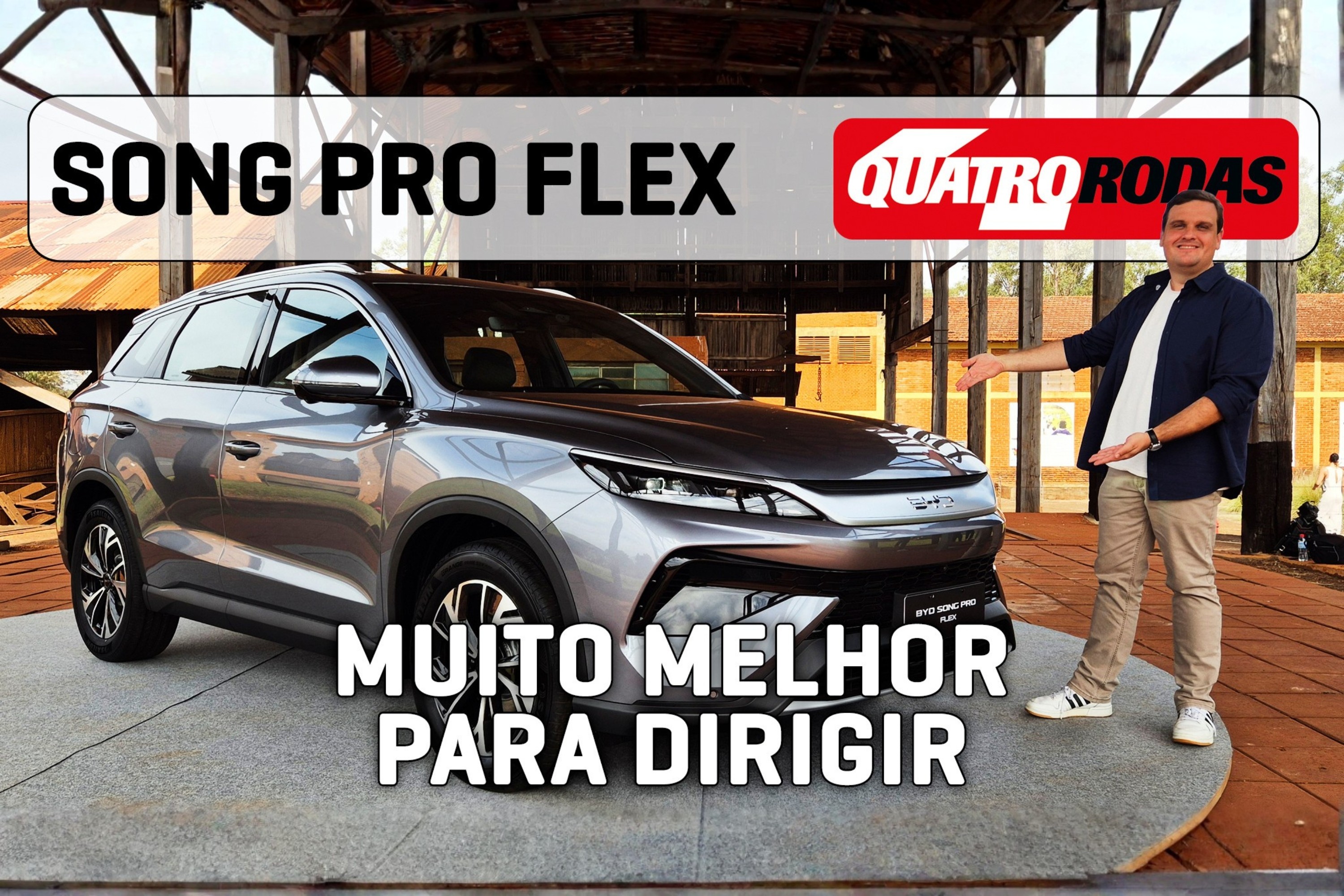 BYD Song Pro 2027 é flex e ficou MELHOR mesmo com MENOS POTÊNCIA e MAIS LENTO