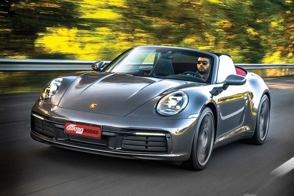 Porsche 911 Cabriolet Teste: Porsche 911 Cabriolet é a receita que sempre deu certo (melhorada)