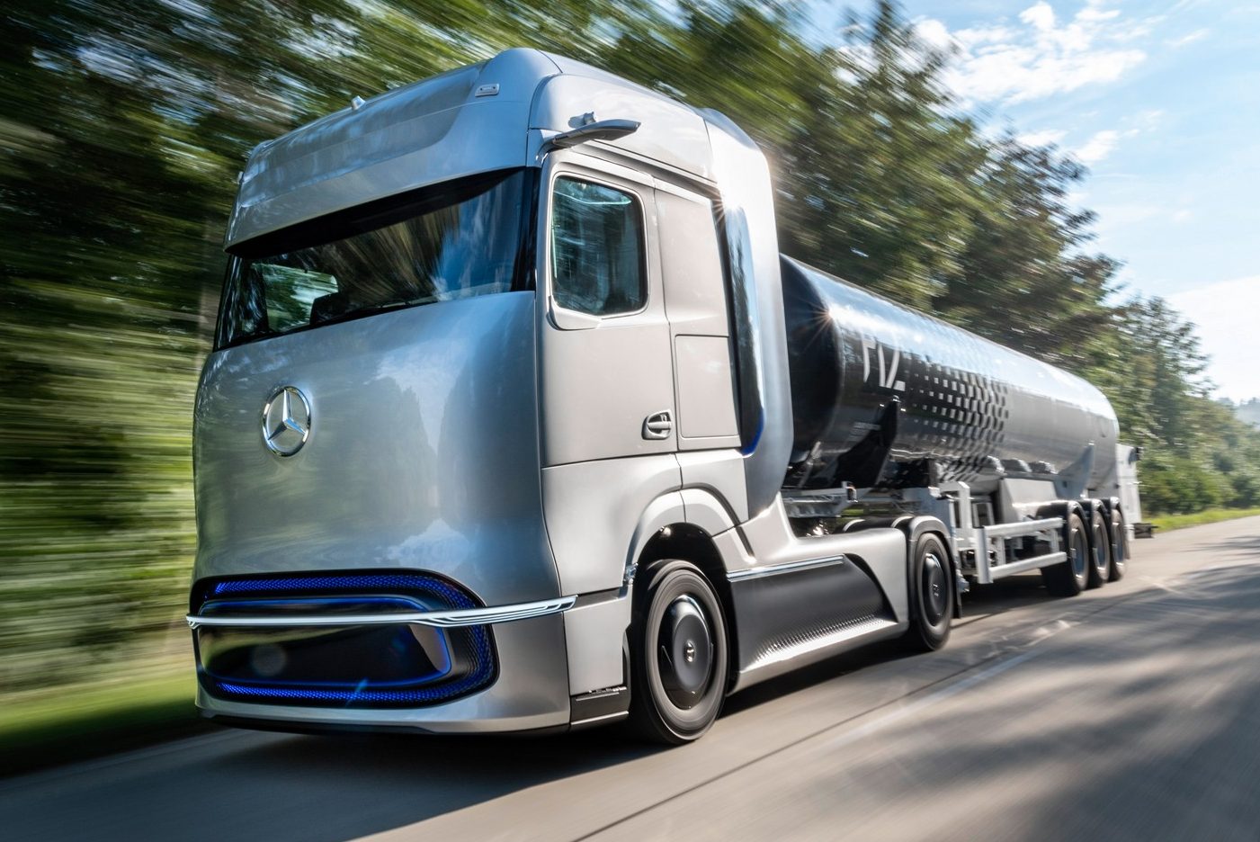 A Mercedes pretende introduzir seu GenH2, movido a hidrogênio, até 2024