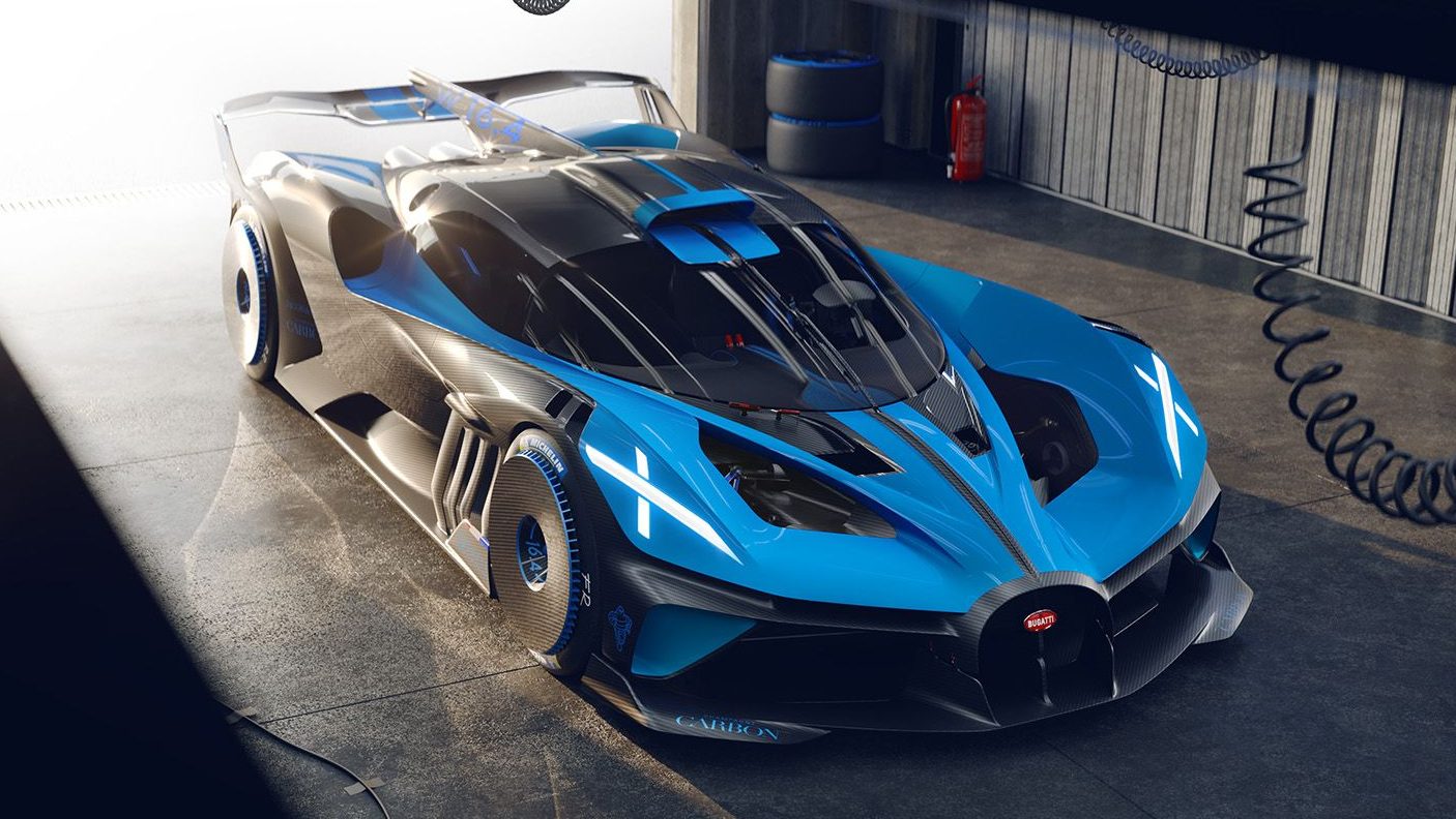 Bugatti Bolide é hiperesportivo de 1.850 cv que promete superar 500 km