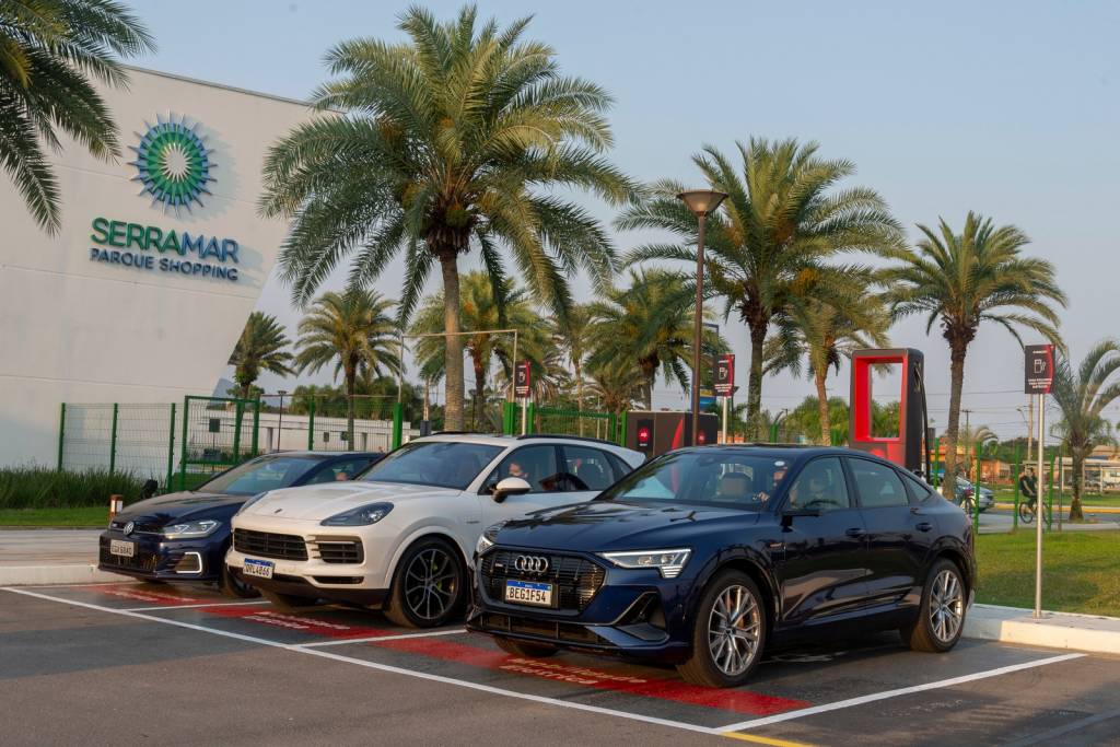 Elétricos: Grupo VW inaugura sua rede de recarga ultrarrápida no Brasil