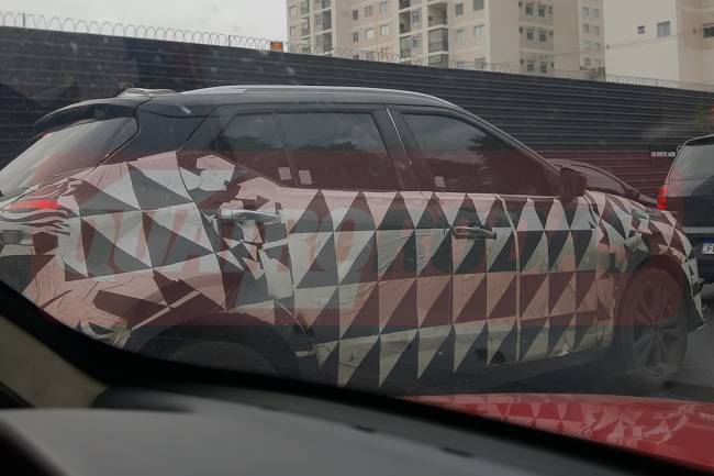 Flagra novo Nissan Kicks Flagra novo Nissan Kicks