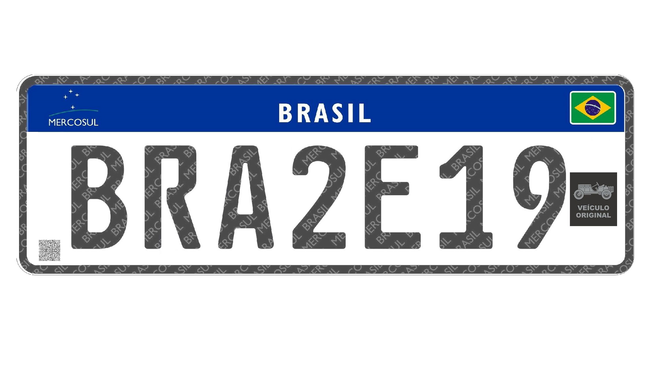 Novas placas de coleção