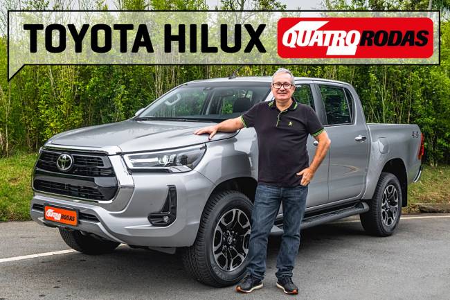 Vídeo exclusivo: Toyota Hilux 2021 tem mais tecnologia e até novo turbo