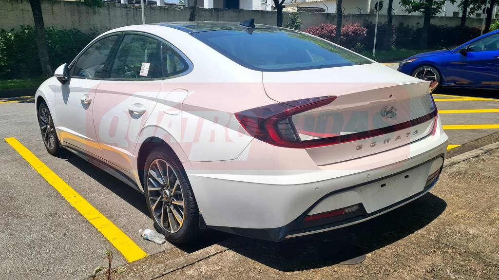 Hyundai Sonata 2020 flagra (4) Hyundai Sonata 2020 flagra (4)