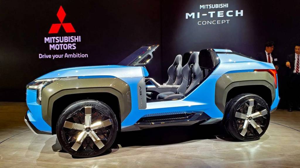 O simpático Mi-Tech abriu alas para a eletrificação dos Mitsubishi