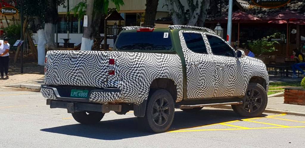 Flagra Landtrek SP 3 Peças expostas mostram se tratar de uma unidade verde