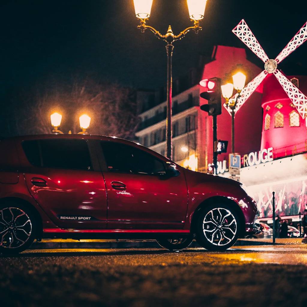 Renault Sandero RS em Paris, França