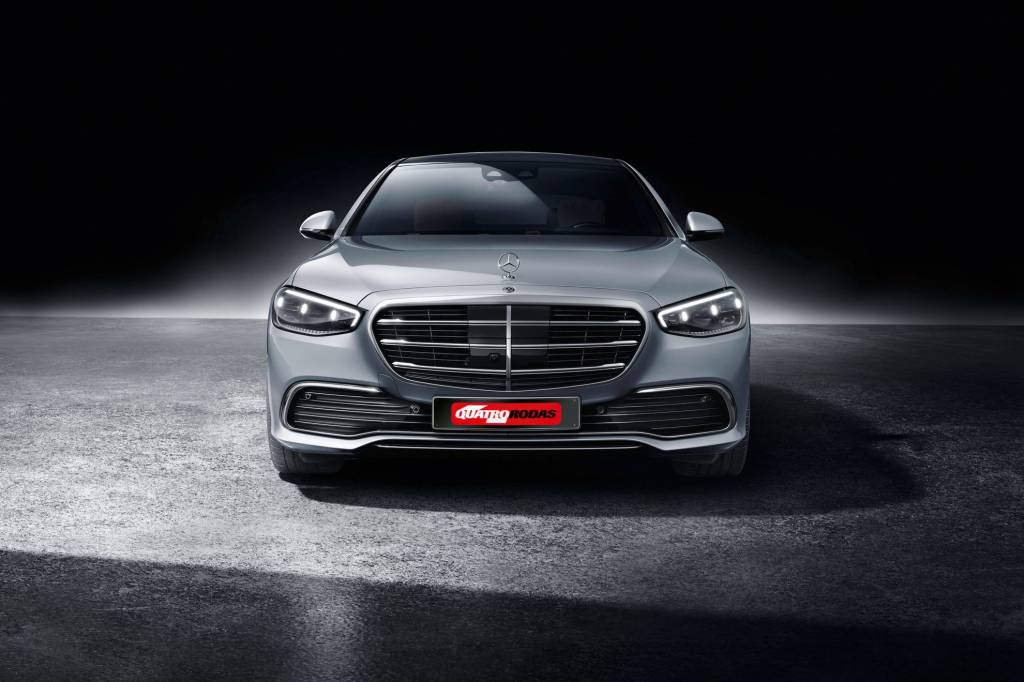 Mercedes-Benz S-Klasse, V223, 2020 Mercedes-Benz S-Klasse, 2020, Studioaufnahme, Exterieur: Hightechsilber // Mercedes-Benz S-Class, 2020, studio shot, exterior: hightech silver