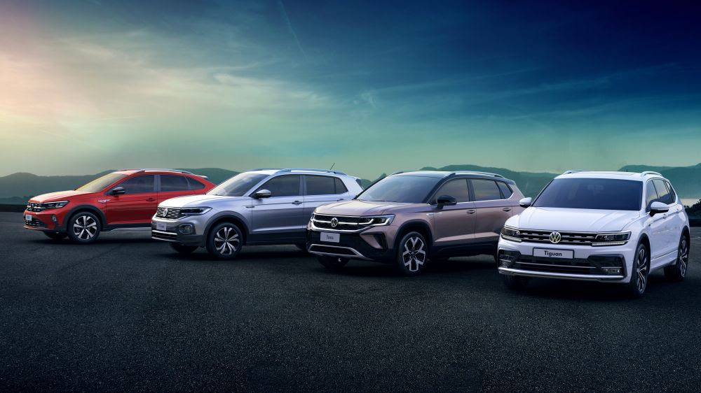 Nivus T-Cross Taos e Tiguan