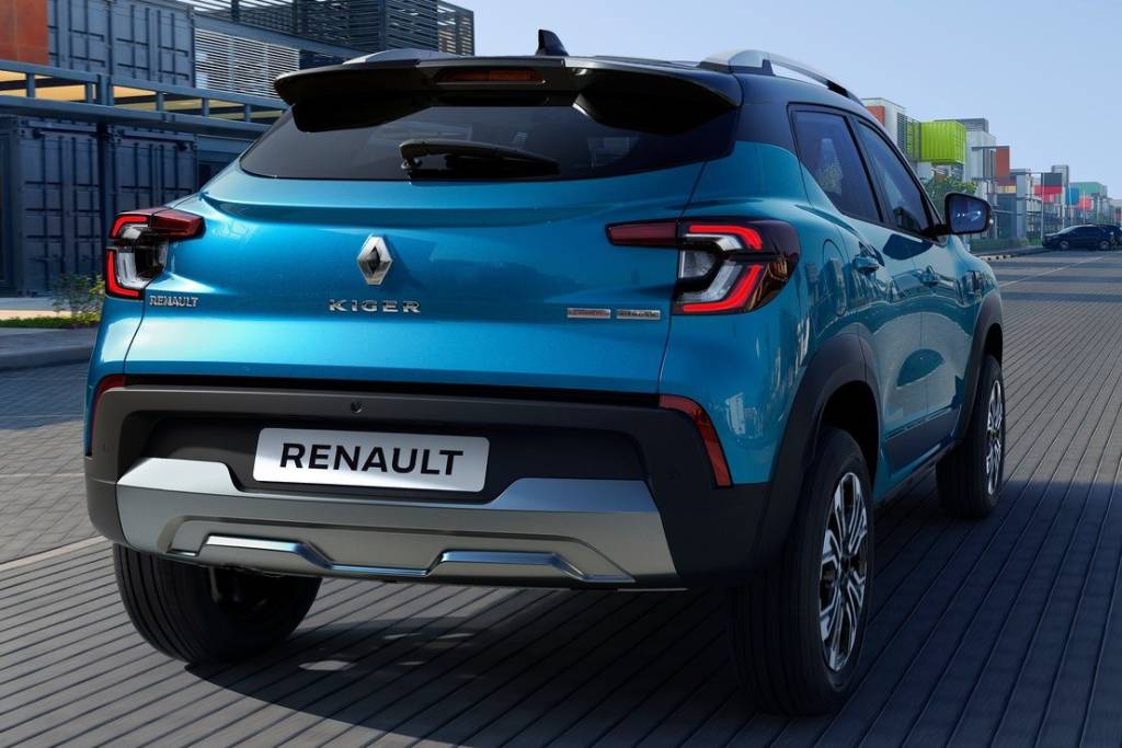 Renault Kiger 2022 para o mercado indiano