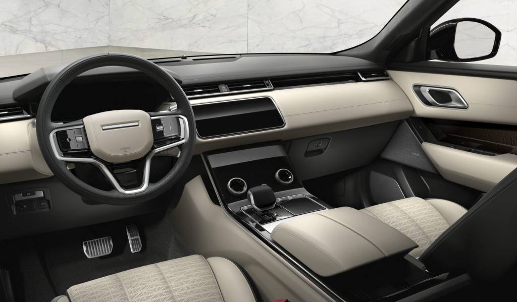 Interior da nova Range Rover Velar 2021