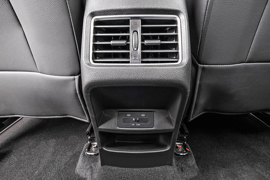 Saídas de ventilação do SUV JAC T60 Plus