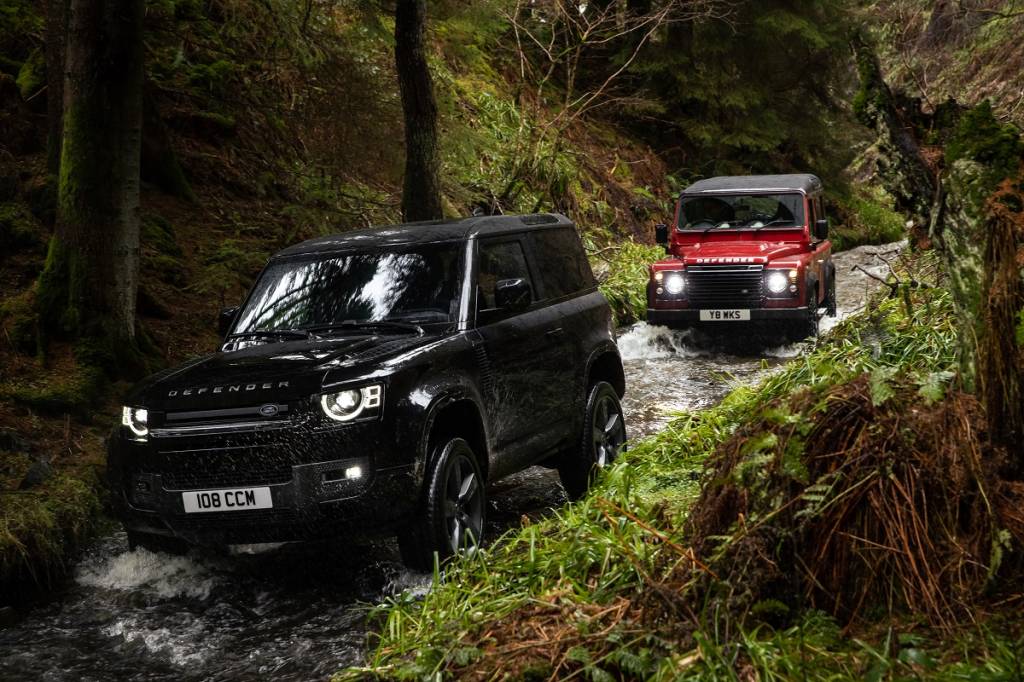Inspiração no passado é vital à Land Rover, que também não abre mão de inovar