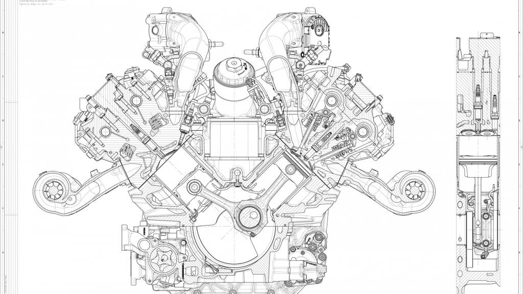 Maserati Nettuno Engine Lab v6 3.0