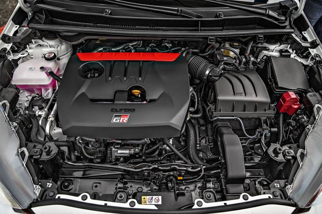 Toyota Gazoo Racing Yaris Feveireiro 2021 (9) Motor 1.6 de três cilindros turbo gera 261 cv de potência