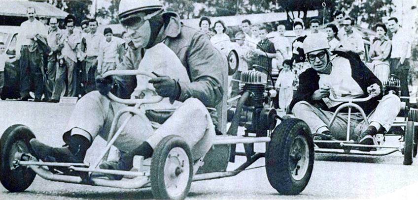 Uma das regras dos primeiros campeonatos de Kart no Brasil era a de que o carro fosse 90% fabricado no Brasil, o que incentivou a produção nacional