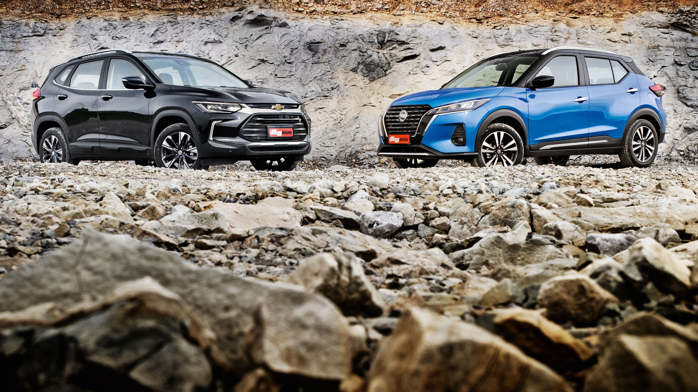 Comparativo Novo Nissan Kicks enfrenta Chevrolet Tracker Premier
