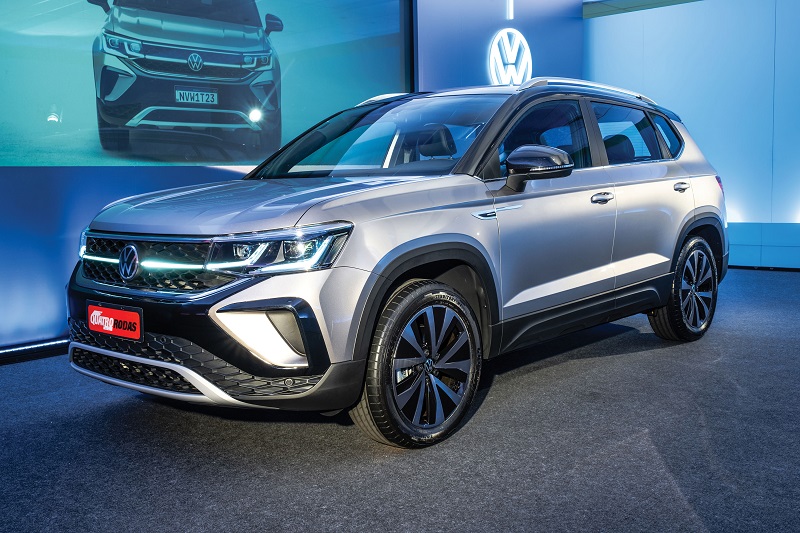 Volkswagen Taos avant premiere (2) Taos mede 4,46 m de comprimento