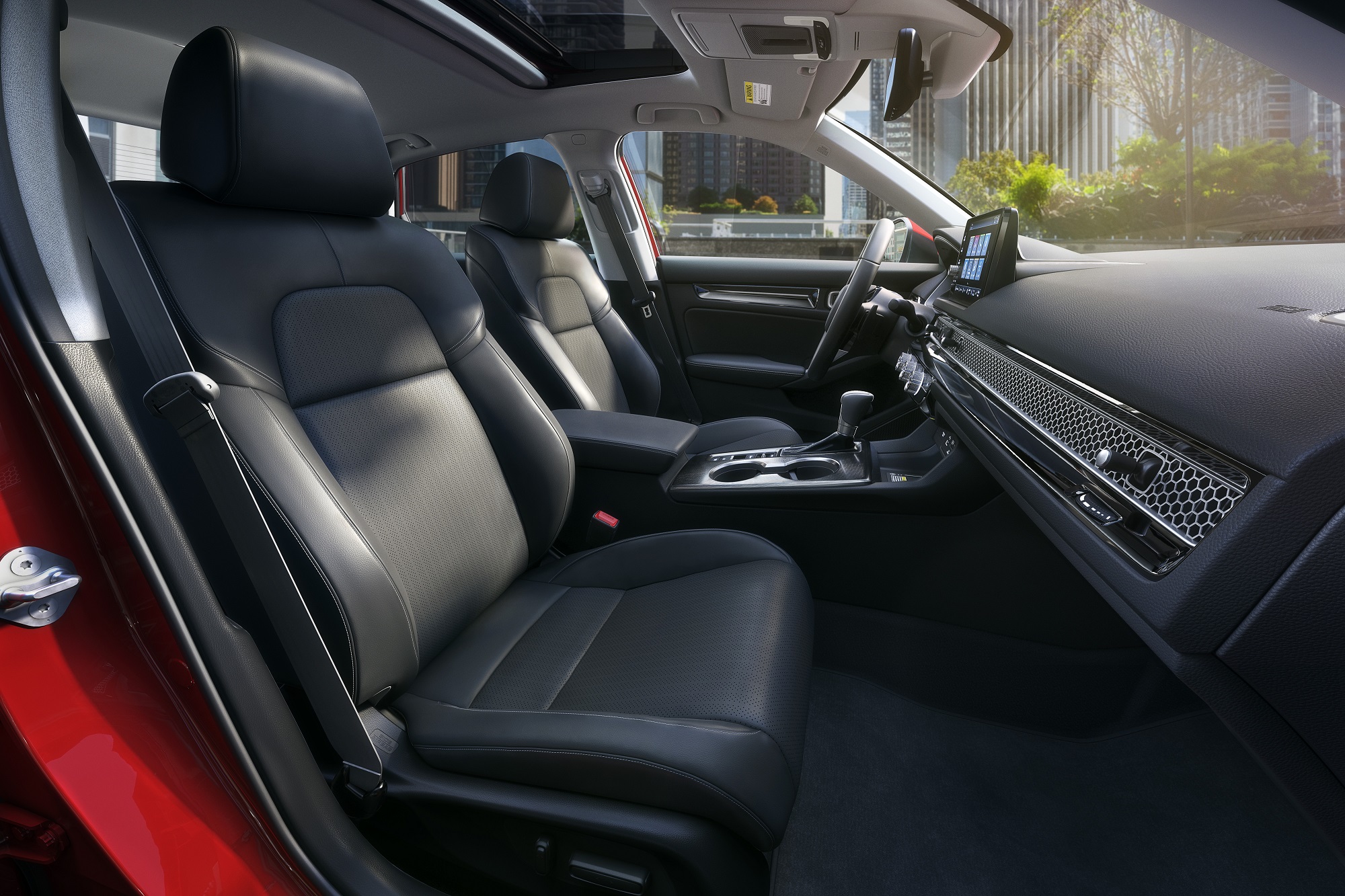 Interior do novo Honda Civic Sport 2022