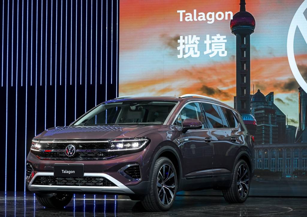 Volkswagen Talagon foi apresentado no Salão de Xangai