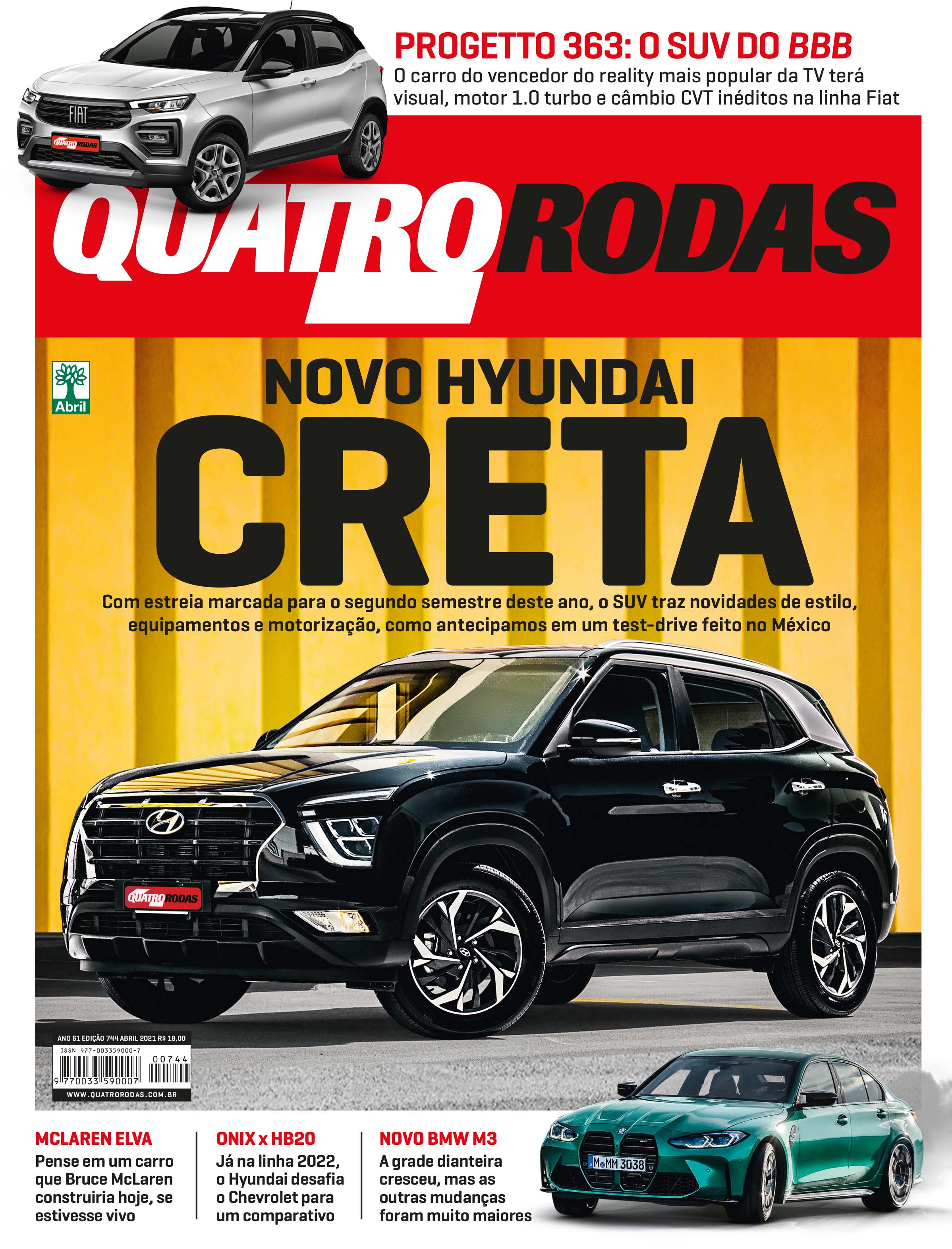 Capa Quatro Rodas Abril