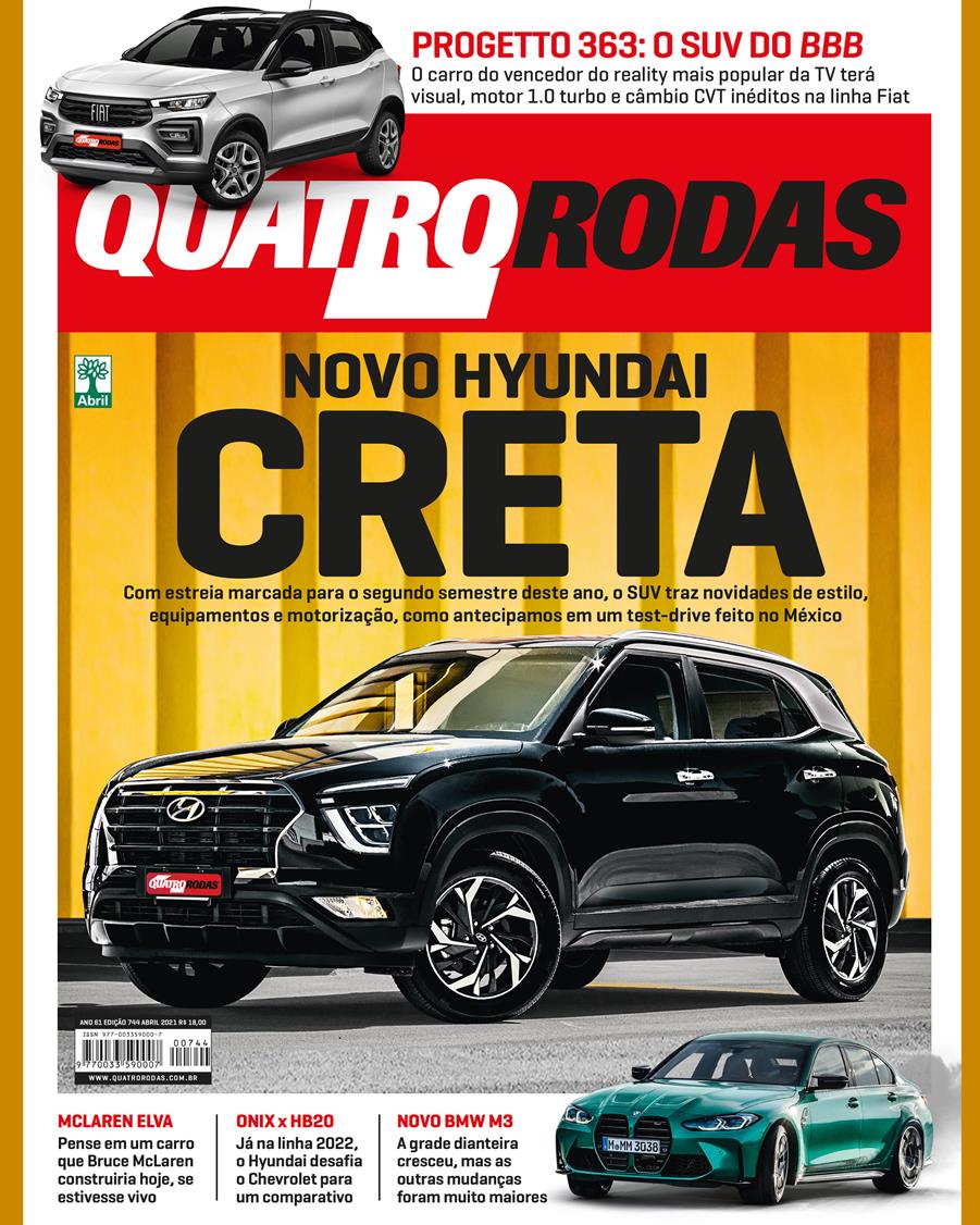 Capa Quatro Rodas 744 Abril 2021