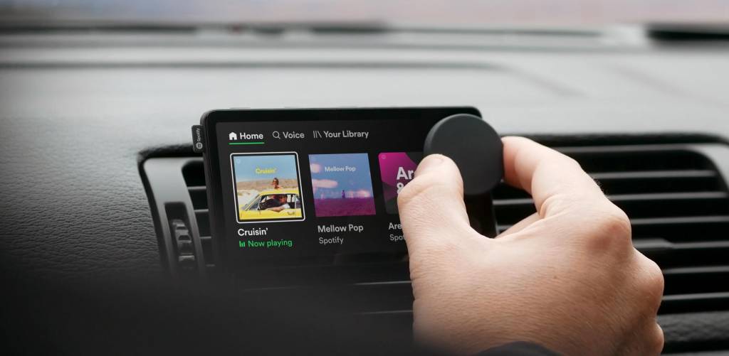 Car Thing 2 Disco de seleção é comum em painéis veiculares