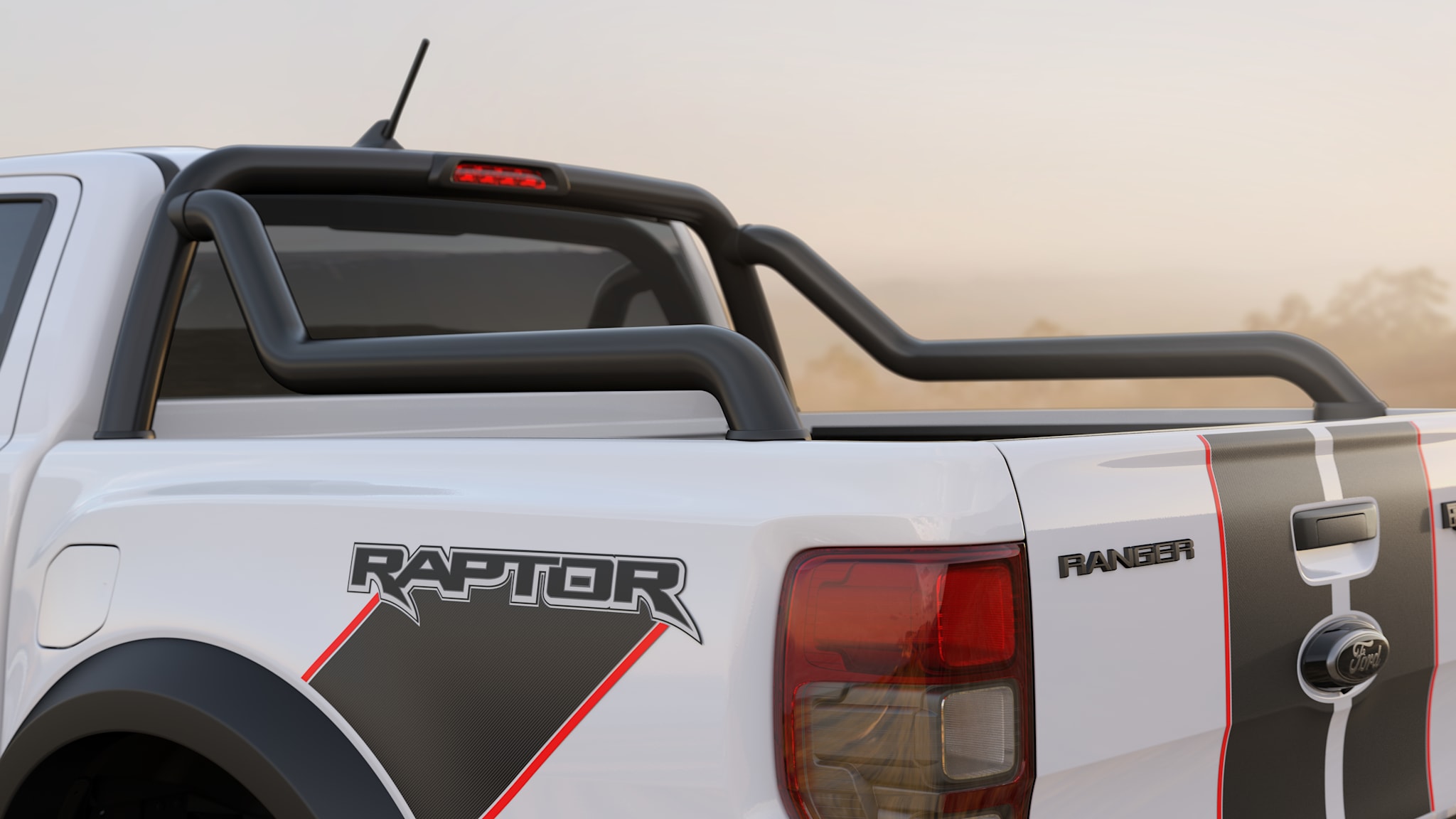Ford Ranger Raptor X 2021 Austrália (9) Novas barras são única exclusividade não-estética da Raptor X