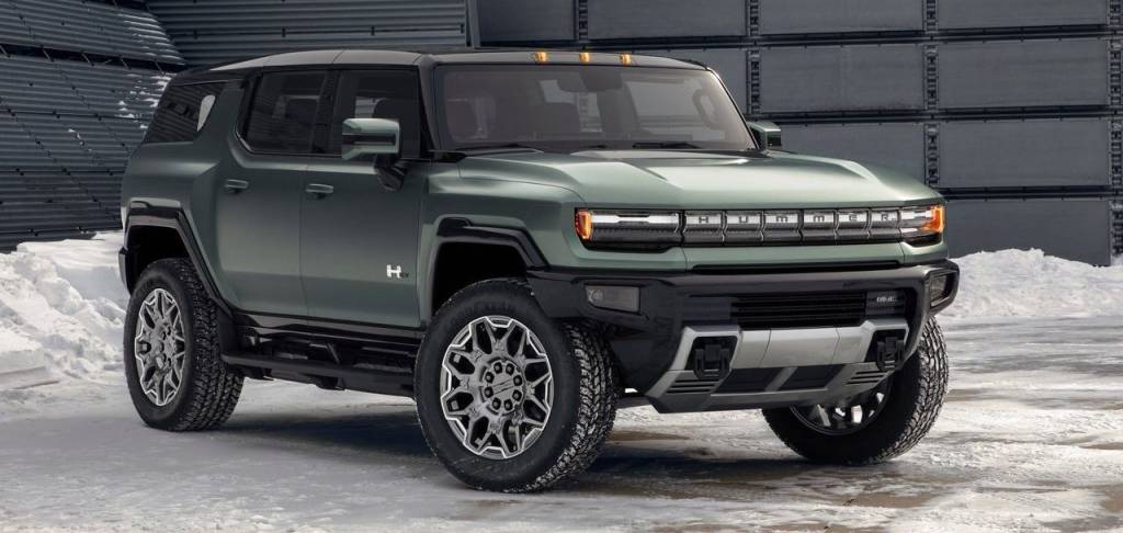 GMC Hummer SUV EV imagem frontal