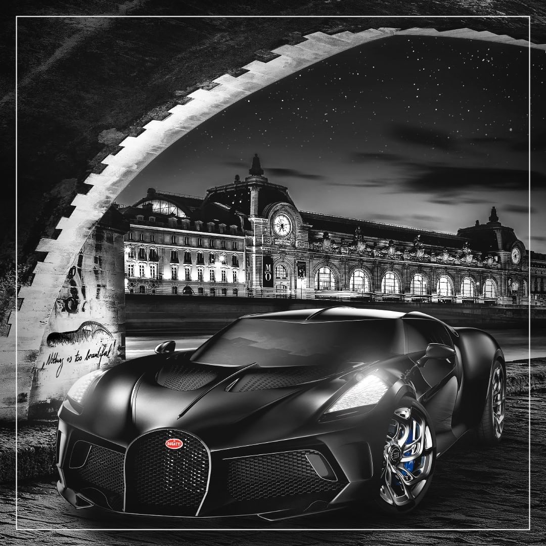 Ensaio da Bugatti La Voiture Noire
