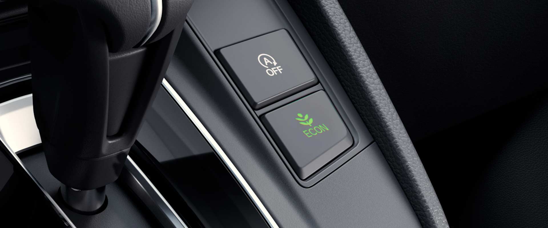 Bot&atilde;o Econ Honda