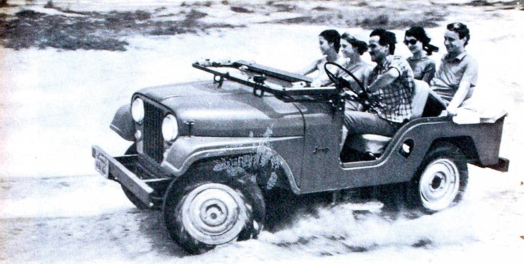 Propaganda do Jeep, da Willys, publicada na revista Seleções.