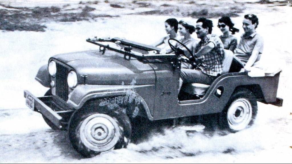 Propaganda do Jeep, da Willys, publicada na revista Seleções.