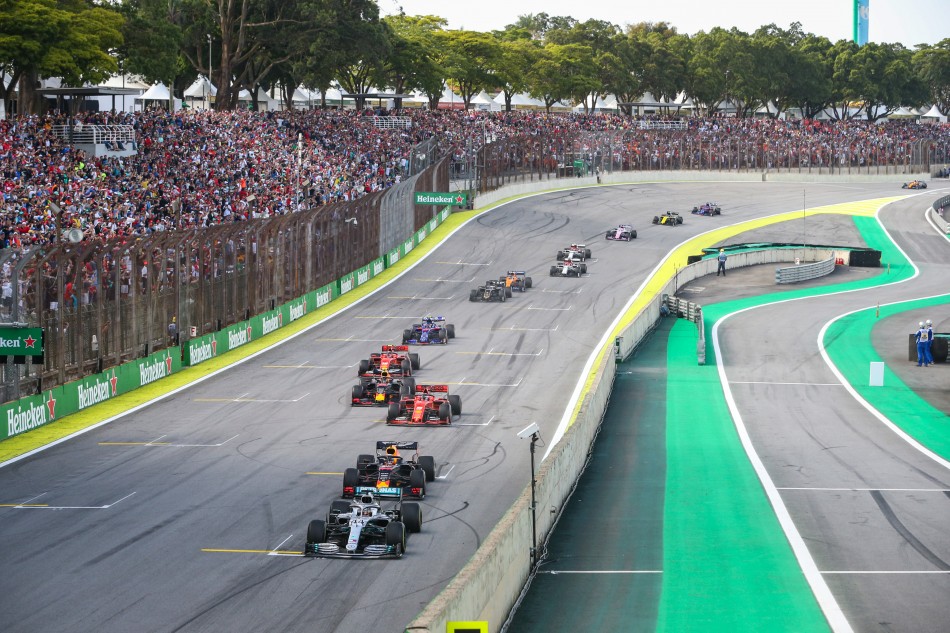 Reta dos boxes GP Brasil de Fórmula 1 2019